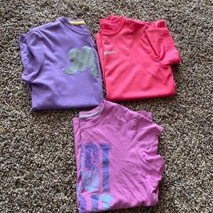 Girls Nike shirts